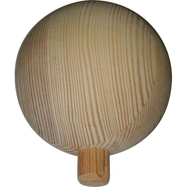 Holzkugel, aus Kiefer gedrechselt, Ø 9,5cm